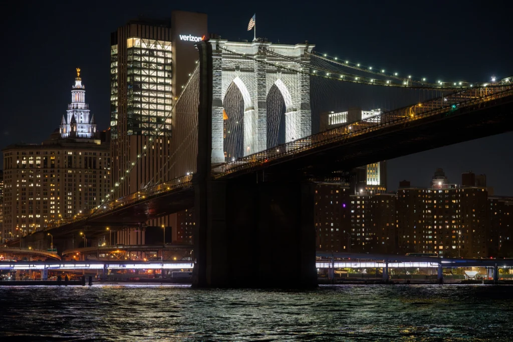 Puente de Brooklyn durante el viaje al New York Marathon