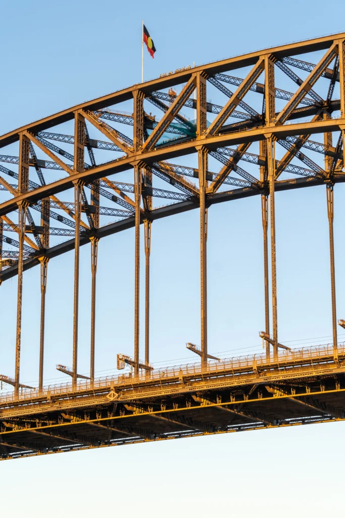 Sydney Harbour Bridge durante el viaje al Sydney Marathon
